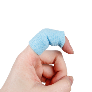 指の保護のための粘着包帯ラップ